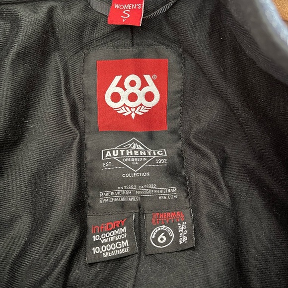686 Women's “Patron” Insulated Snowboard/Ski Pant - Small - Picture 3 of 10